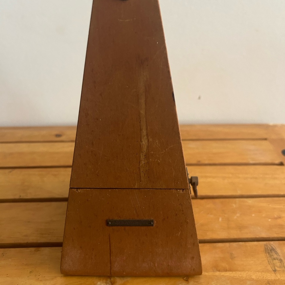 Vintage Seth Thomas Obelisk Wind-Up Metronome